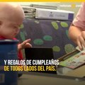 Enviaron cientos de cartas de cumpleaos a nio con leucemia y Down