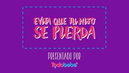 Recomendaciones para evitar que mi hijo se pierda | Todobebé