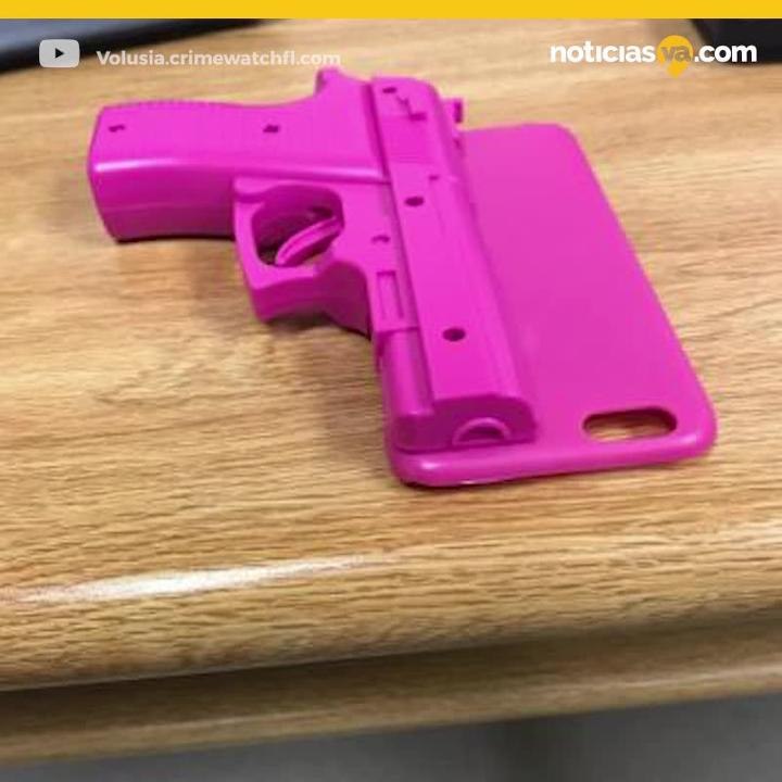 Protector de celular vs arma