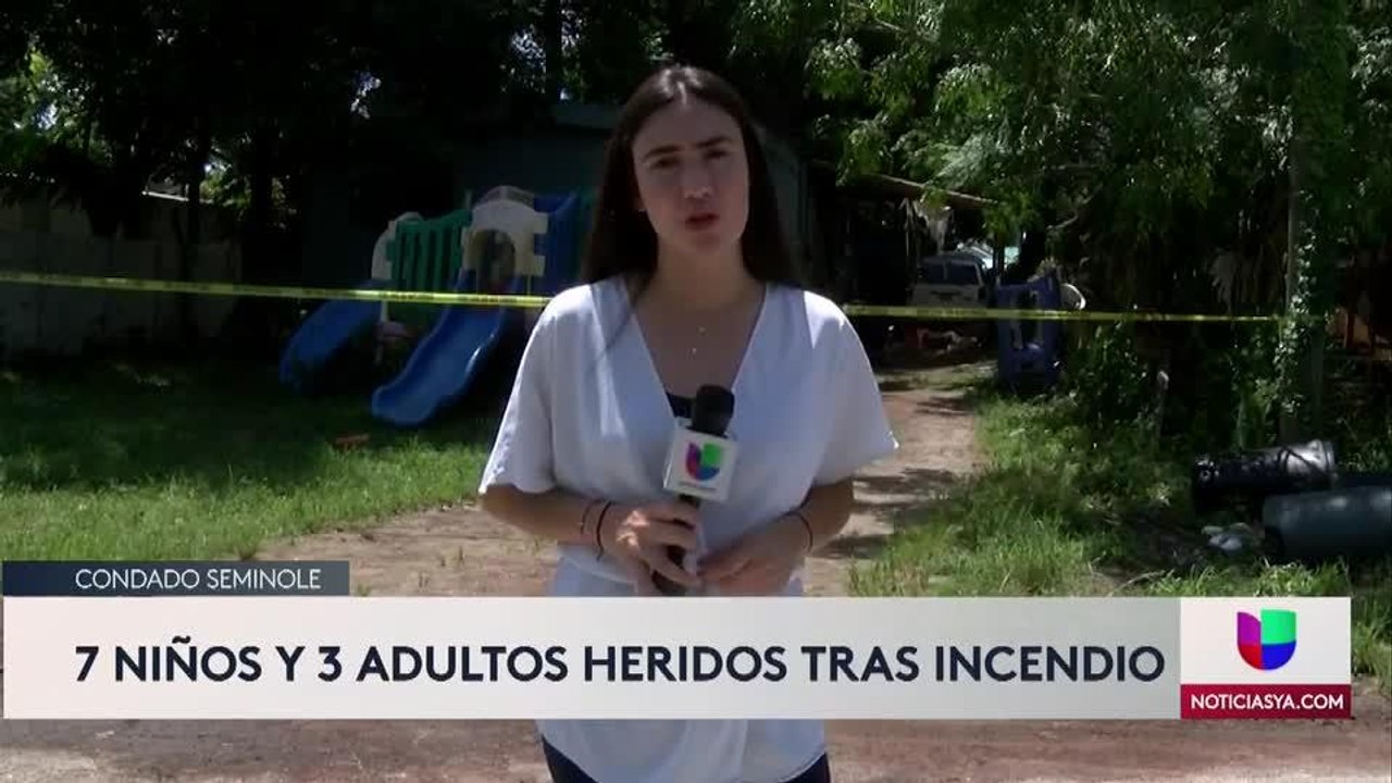 Incendio en el Condado Seminole