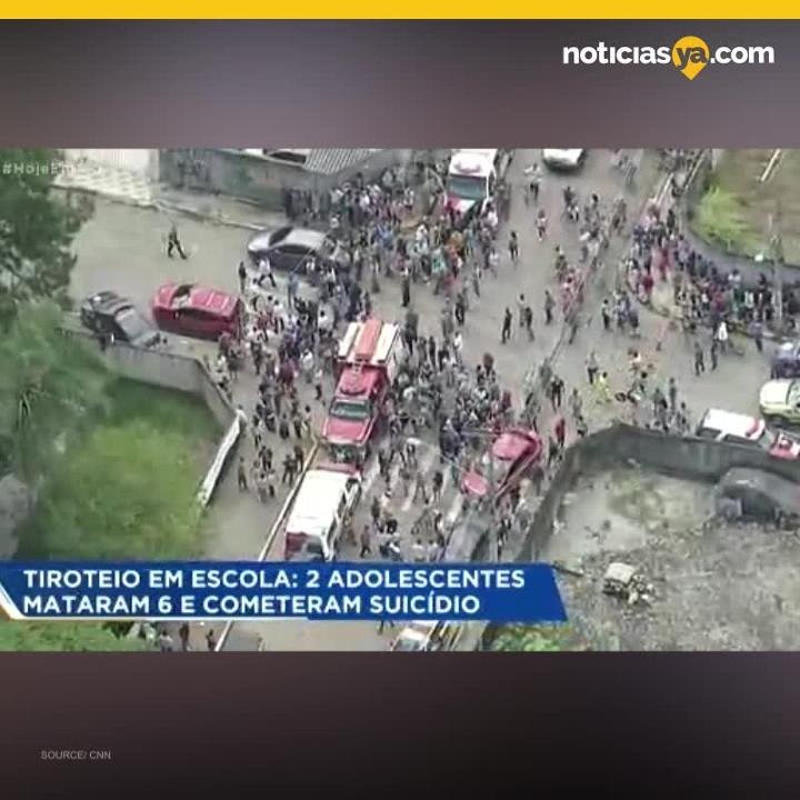Tiroteo en Brasil