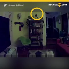 Graba a niño fantasma