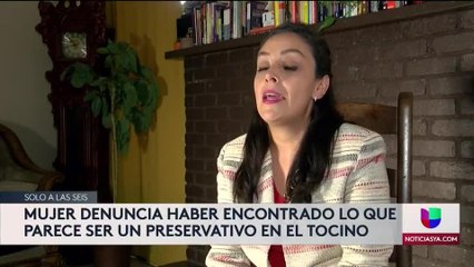 Preservato? Mire lo que encontró una mujer en un paquete de tocino