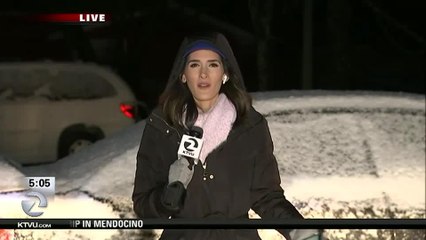 Residents wake up to a rare sighting in the Bay Area Snow! - Story  KTVU - httpwww.ktvu.comnewsresidents-wake-up-to-a-rare-sighting-in-the-bay-area-snow-