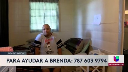 EXCLUSIVA: una mujer hispana no tendrá techo para vivir enfrentando un cáncer terminal