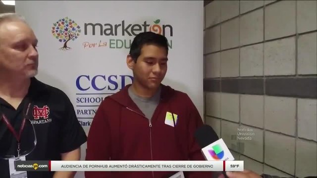 Noticias Nevada PKG BEST STUDENT OF THE MONTH 6pm 011819 - Clip