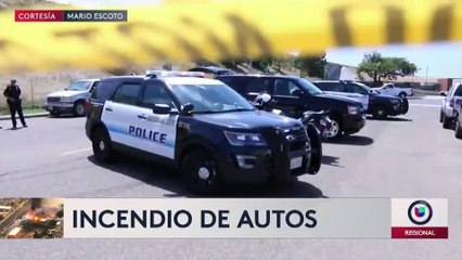 Incendio en National City destruye más de 20 vehículos nuevos 11PM