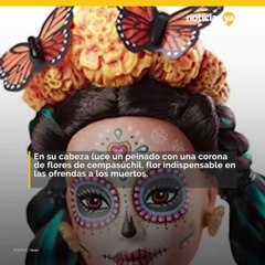 Barbie se convierte en Catrina para el Da de Muertos en Mxico