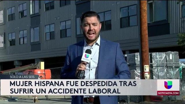 Hispana fue despedida tras sufrir un accidente laboral.