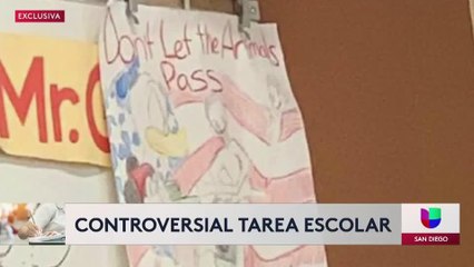 Cartel de propaganda racial causa controversia en preparatoria de San Diego