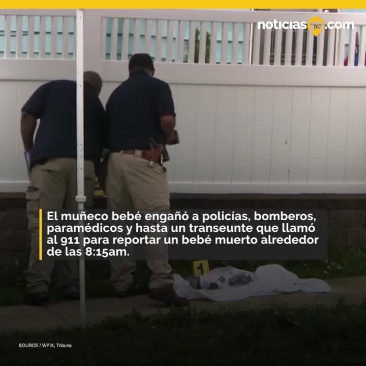 Mueco ocasiona movilizacin policiaca, crean que era beb muerto