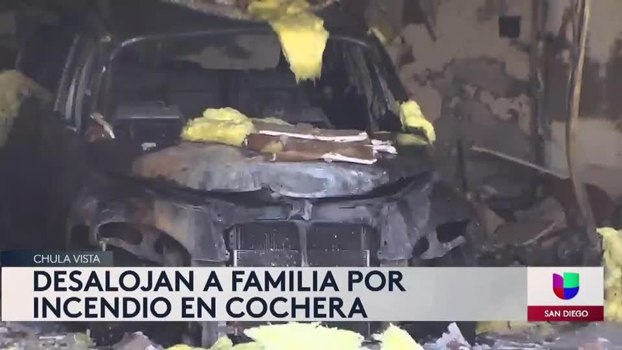 Incendio en Chula Vista