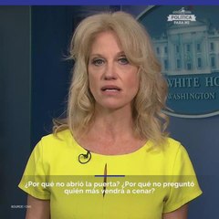 Kellyanne Conway ataca a Jim Comey