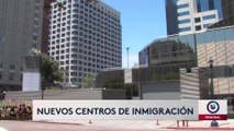 Habilitan enorme sala de espera para atender casos de inmigración en San Diego