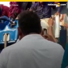 Se desploma juego mecanico en India