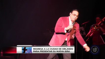 Gilberto Santa Rosa vuela a Orlando con su nueva gira