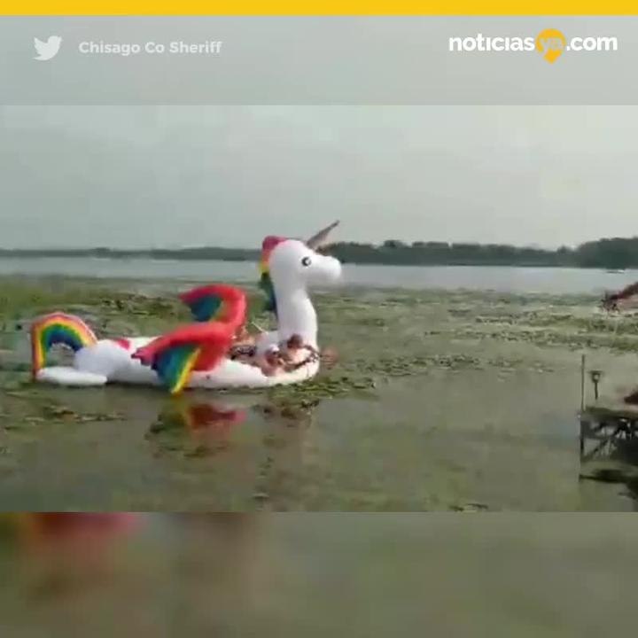 rescate en unicornio
