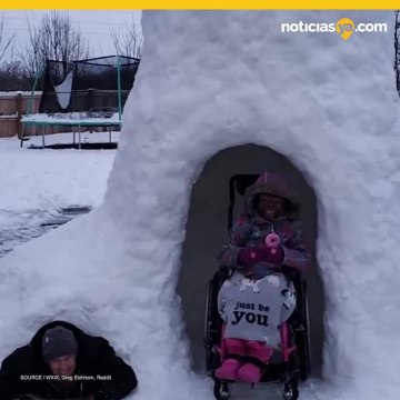 Padre construye igl accesible para sillas de ruedas para sus hijos