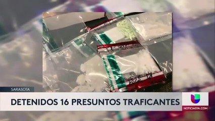 Desarticulan banda de traficantes en Sarasora