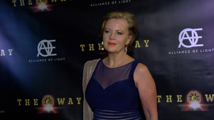 Wendy Morgan "The Way" Film Premiere Red Carpet Fashion