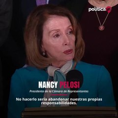 Pelosi dice que lucha por emergencia nacional es constitucional