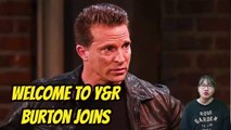 The Young And The Restless Spoilers Shock Y&R Steve Burton joins Y&R welcomes him to Genoa