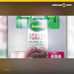 Retiran 91 mil lb de productos de pavo 'Jennie-O' infectados