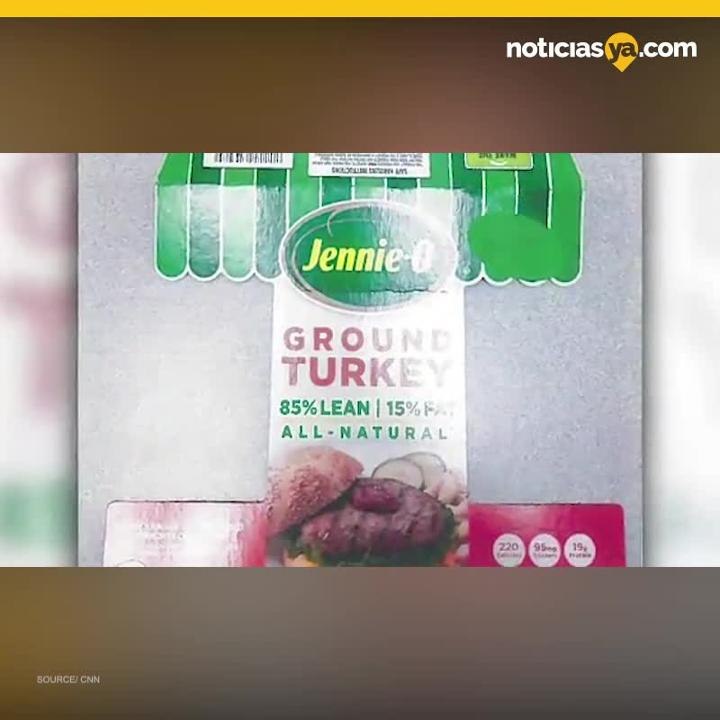 Retiran 91 mil lb de productos de pavo 'Jennie-O' infectados