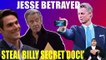 Y&R Spoilers Shock Jesse Gaines steals Chance Comm's secret documents and gives it to Victor