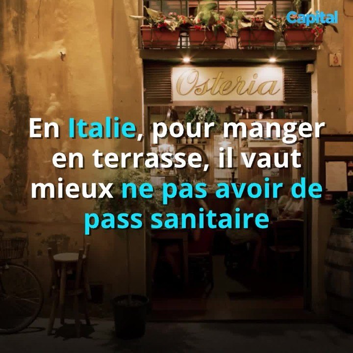 En Italie, pour manger en terrasse, il vaut mieux ne pas avoir de pass sanitaire (2)