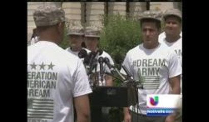 Los dreamer podrán ingresar a las Fuerzas Armadas