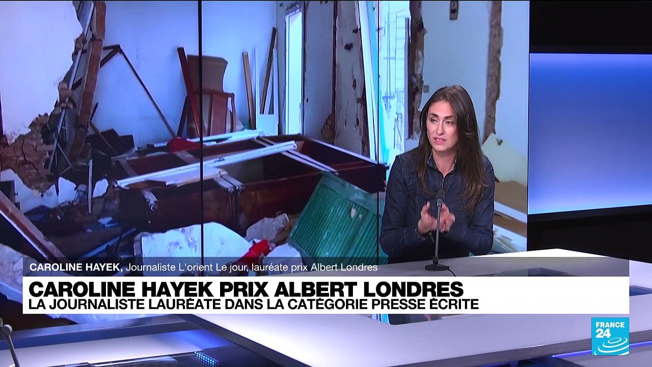 Caroline Hayek, prix Albert Londres : la journaliste lauréate dans la catégorie presse écrite