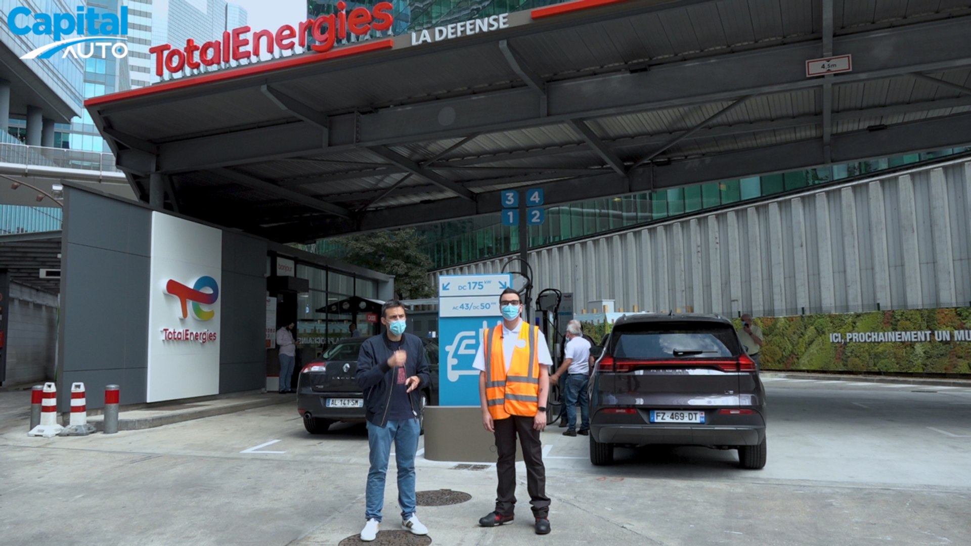 La toute première station-service 100% électrique des Hauts-de-France  inaugurée à Lille - France Bleu