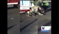Un ciclista fue atropellado y ahora lucha por su vida