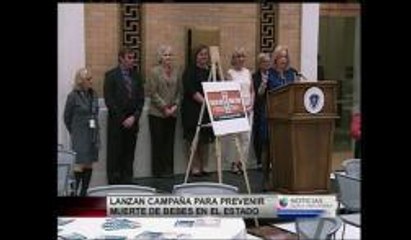 Lanzan campaña para prevenir la muerte de bebés