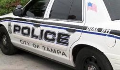 Accidente de mujer policía en Tampa