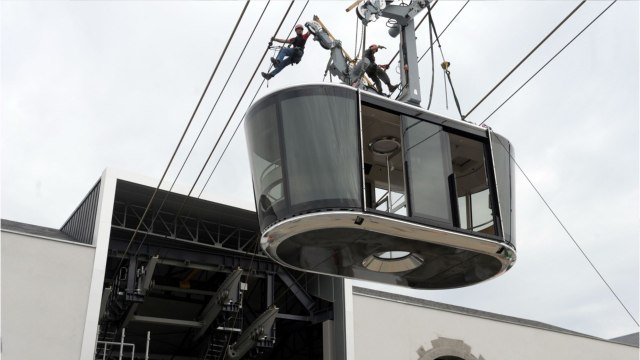 À peine redémarré, le téléphérique de Brest encore à l’arrêt !