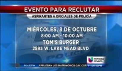 Trabajo Con La Policía De North Las Vegas