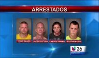 Osceola: Arrestan a 4 personas relacionadas a serie de robos