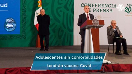 Vacunarán contra Covid-19 a niños de 15 a 17 años