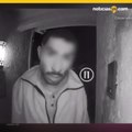 VIDEO: Buscan a hispano que lamió el timbre de una casa por 3 horas