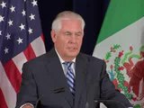 Secretario de Estado Tillerson saluda renegociación de TLCAN
