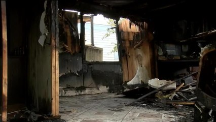 LC BURNED HOME