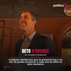 Beto sobre los demás candidatos demócratas