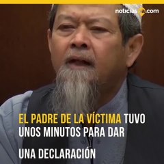 Padre perdona al asesino de su hijo