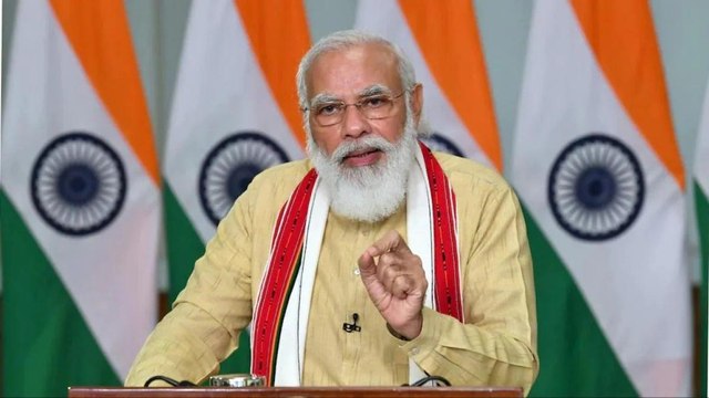 Modi addressed beneficiaries of PM Awas Yojana of Tripura