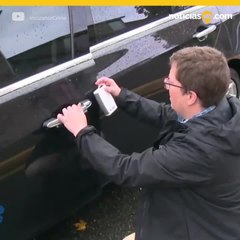 Robo a autos con control remoto