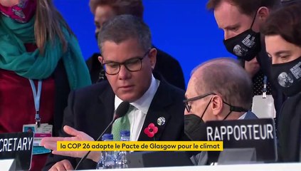 COP26 : adoption du Pacte de Glasgow pour le climat