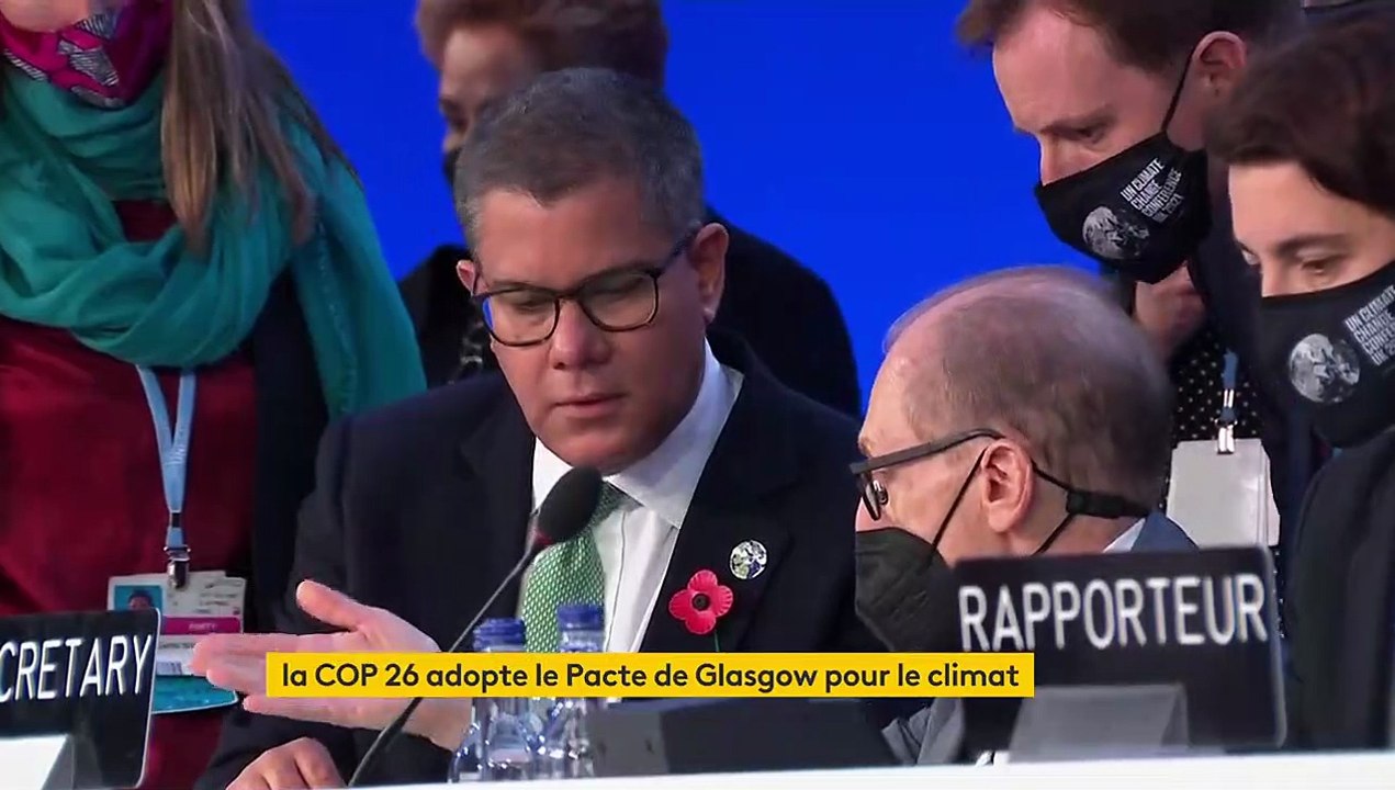 COP26 : adoption du Pacte de Glasgow pour le climat