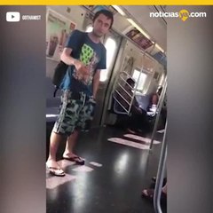 Mujer sufre ataque racista por sus ojos.mp4